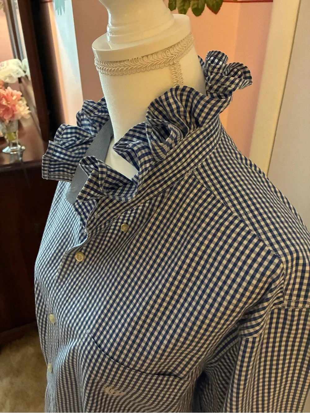 Re-worked up -cycled “Girly” shirt - Picture 6 of 6
